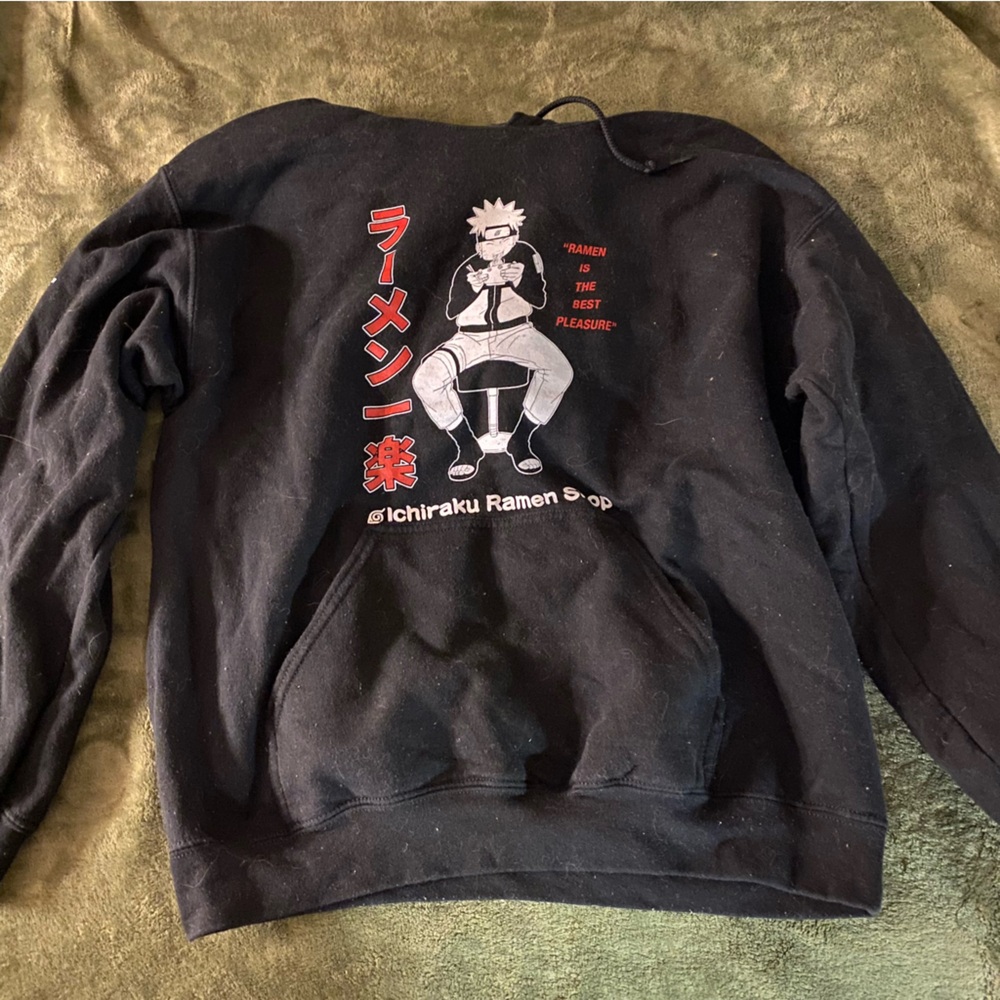 Naruto black hoodie